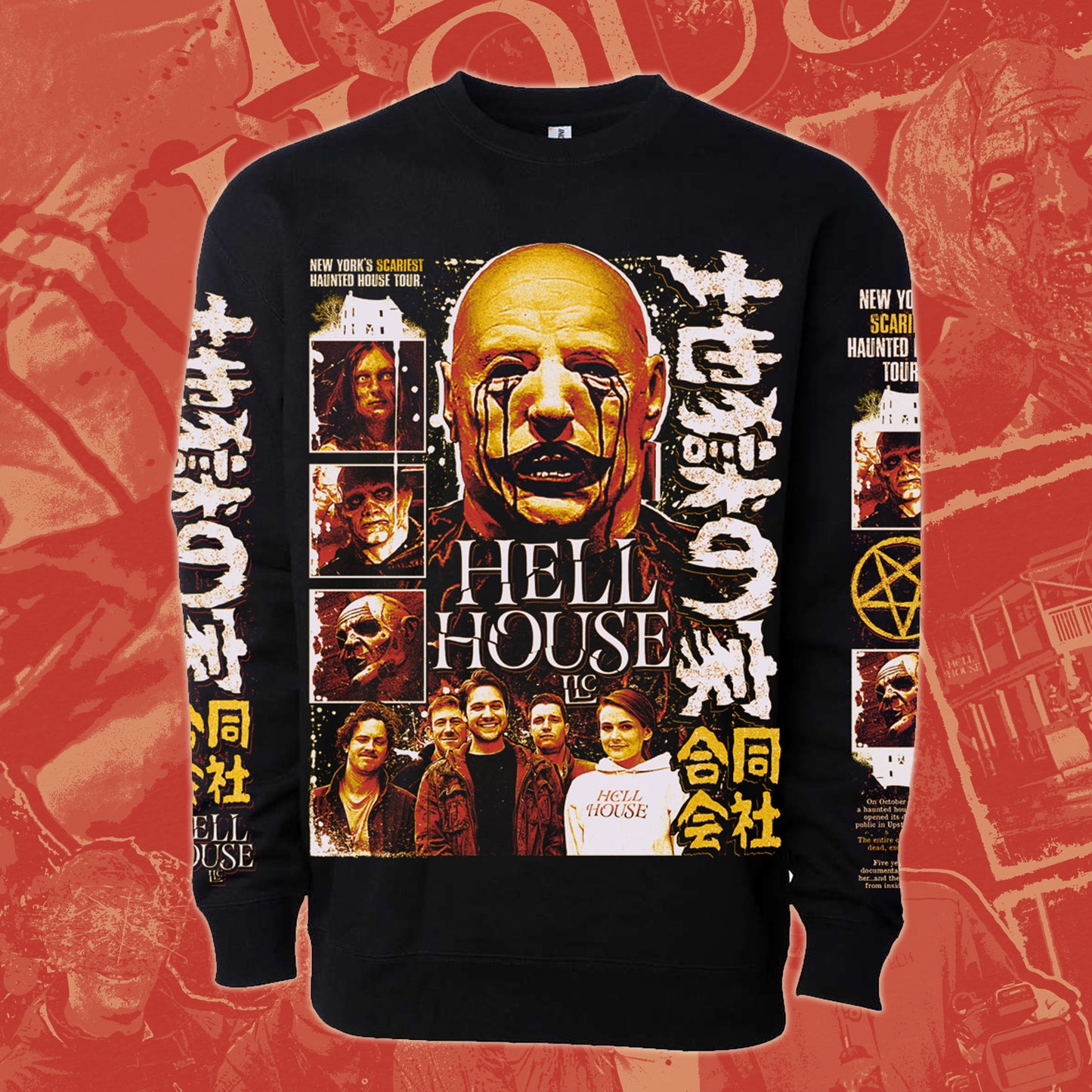 Hell House LLC – Abaddon Clown (Crewneck Halloween Variant)