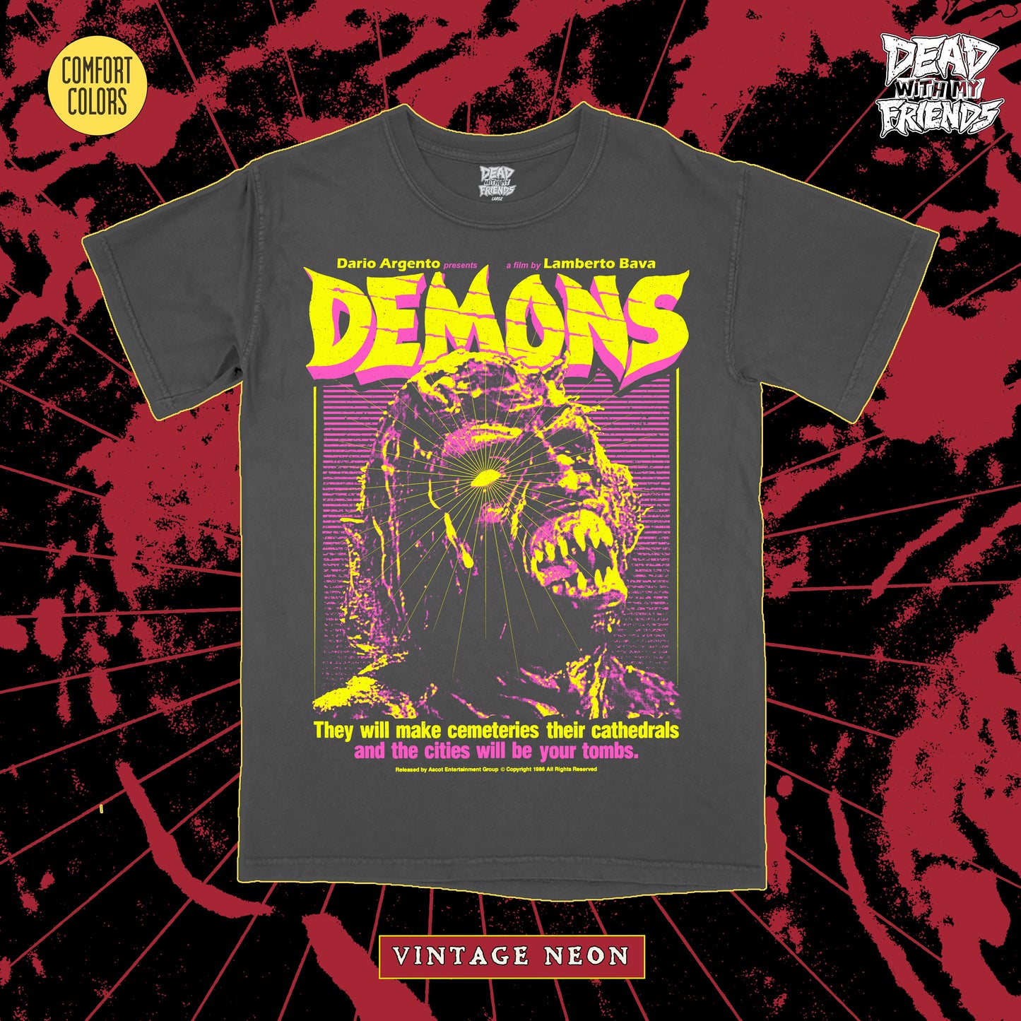 DEMONS VINTAGE NEON VARIANT