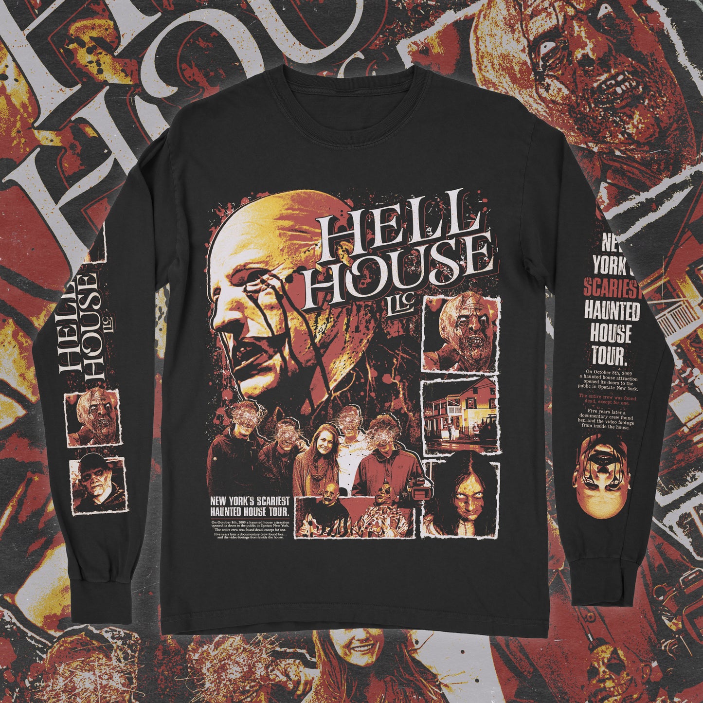Hell House LLC – Faces of the Abaddon (Long Sleeve)